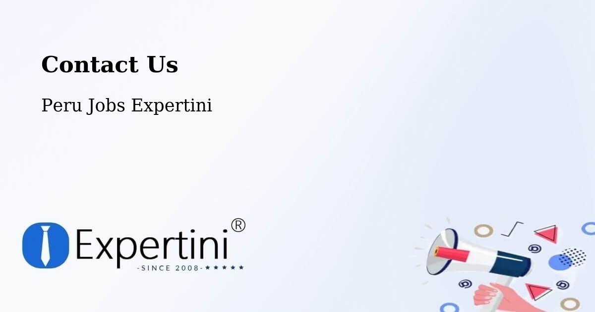 Contact Us - Peru Jobs Expertini